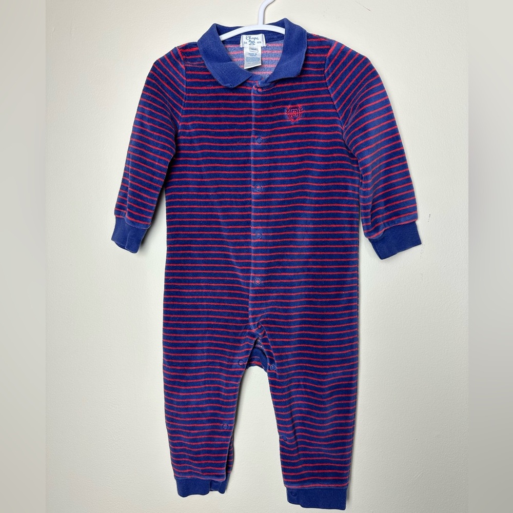 ✨3 for $20 kids only!✨ Chaps Navy and Red Striped Kids Play Wear